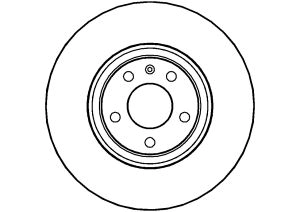 ABTEX féktárcsa - BD1319V - TothCarparts