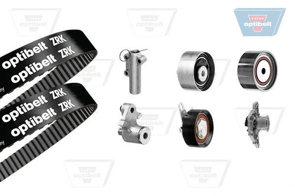 OPTIBELT Vízpumpa + fogasszíj készlet - KT 1393W1 - TothCarparts