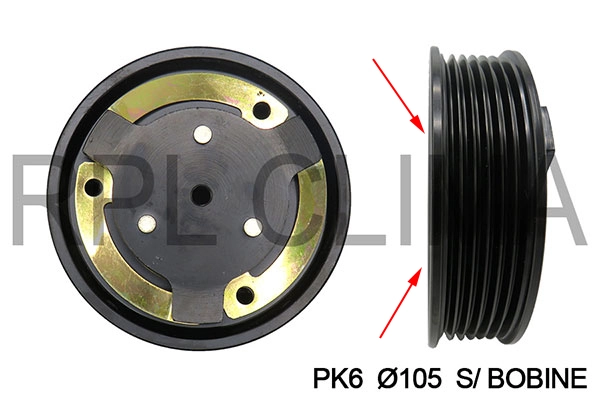 RPL QUALITY Tekercs, mágneses tengelykapcsoló (kompresszor) - APEMOP0014 - TothCarparts