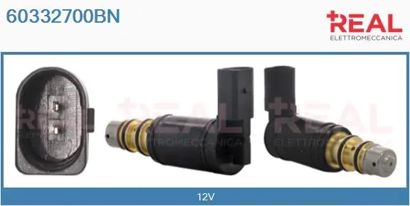 REAL szabályzószelep, kompresszor - 60332700BN - TothCarparts
