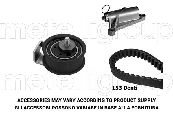 GRAF Fogasszíjkészlet - TP407 - TothCarparts