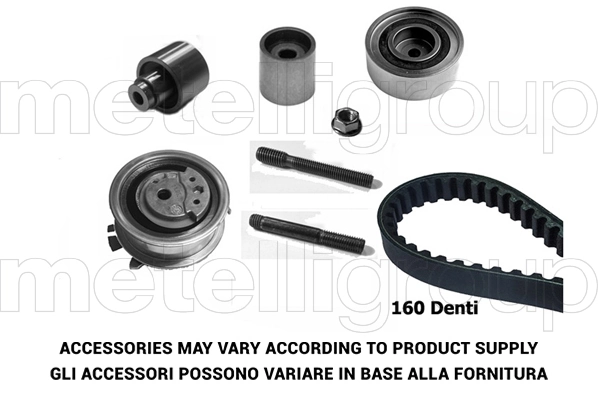 KWP Fogasszíjkészlet - TW092 - TothCarparts