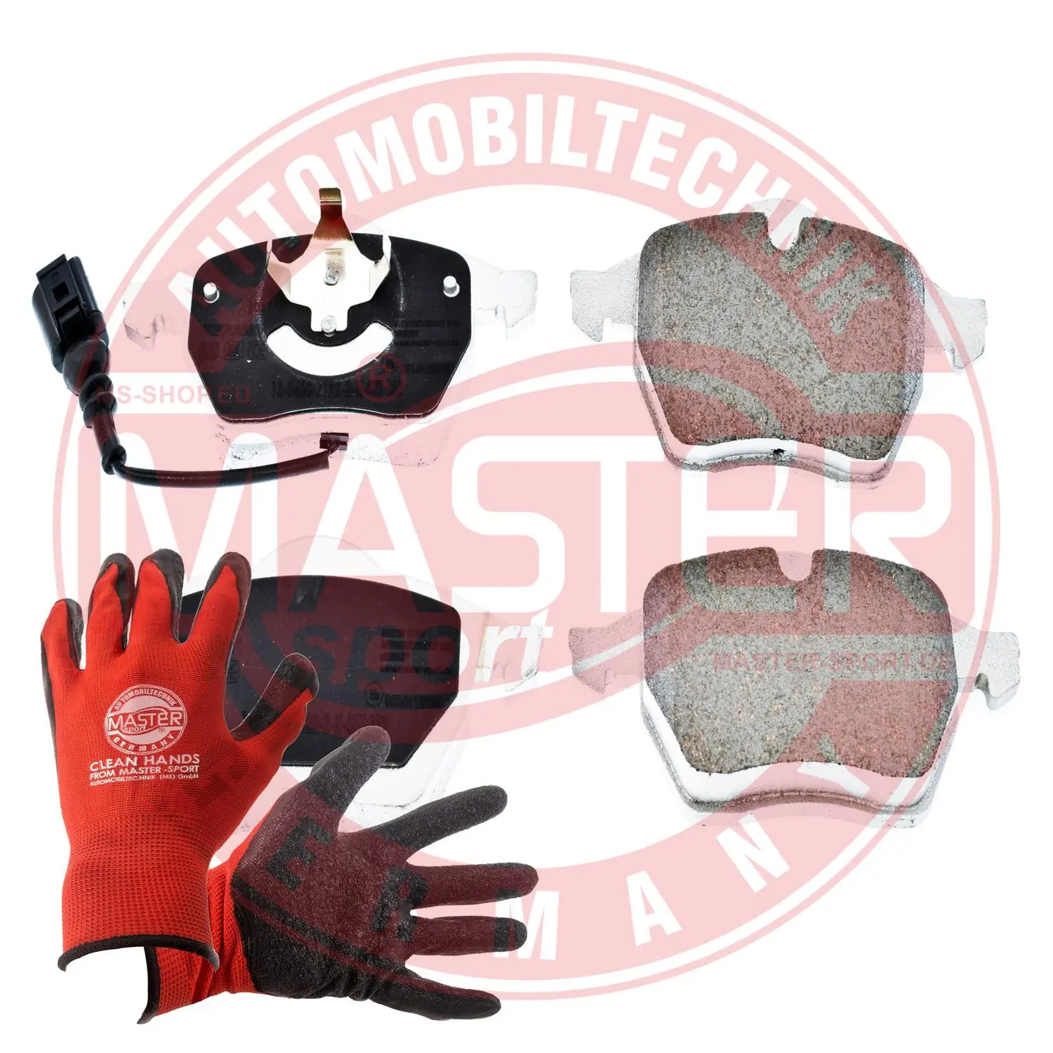 MASTER-SPORT GERMANY fékbetétkészlet, tárcsafék - 13046071222K-SET-MSP - TothCarparts