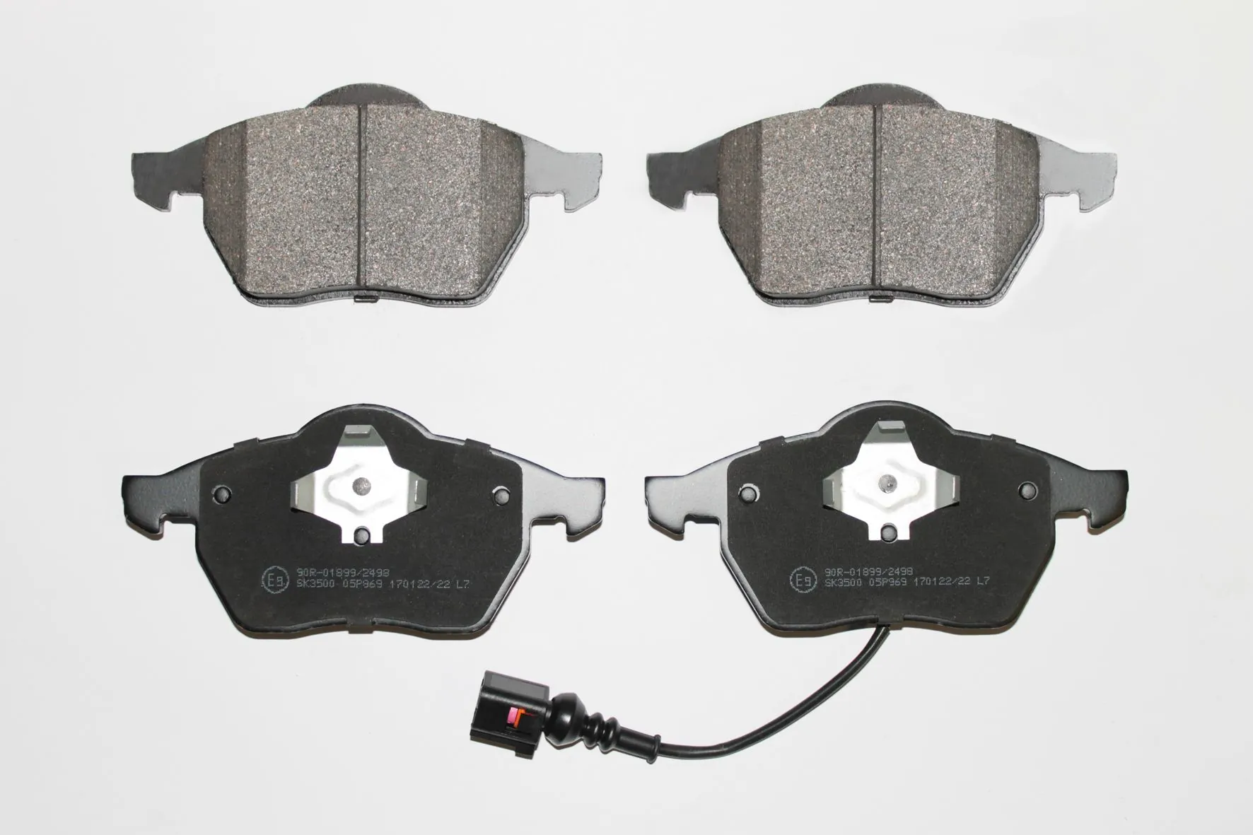 TECDRIVE fékbetétkészlet, tárcsafék - TPF0155 - TothCarparts