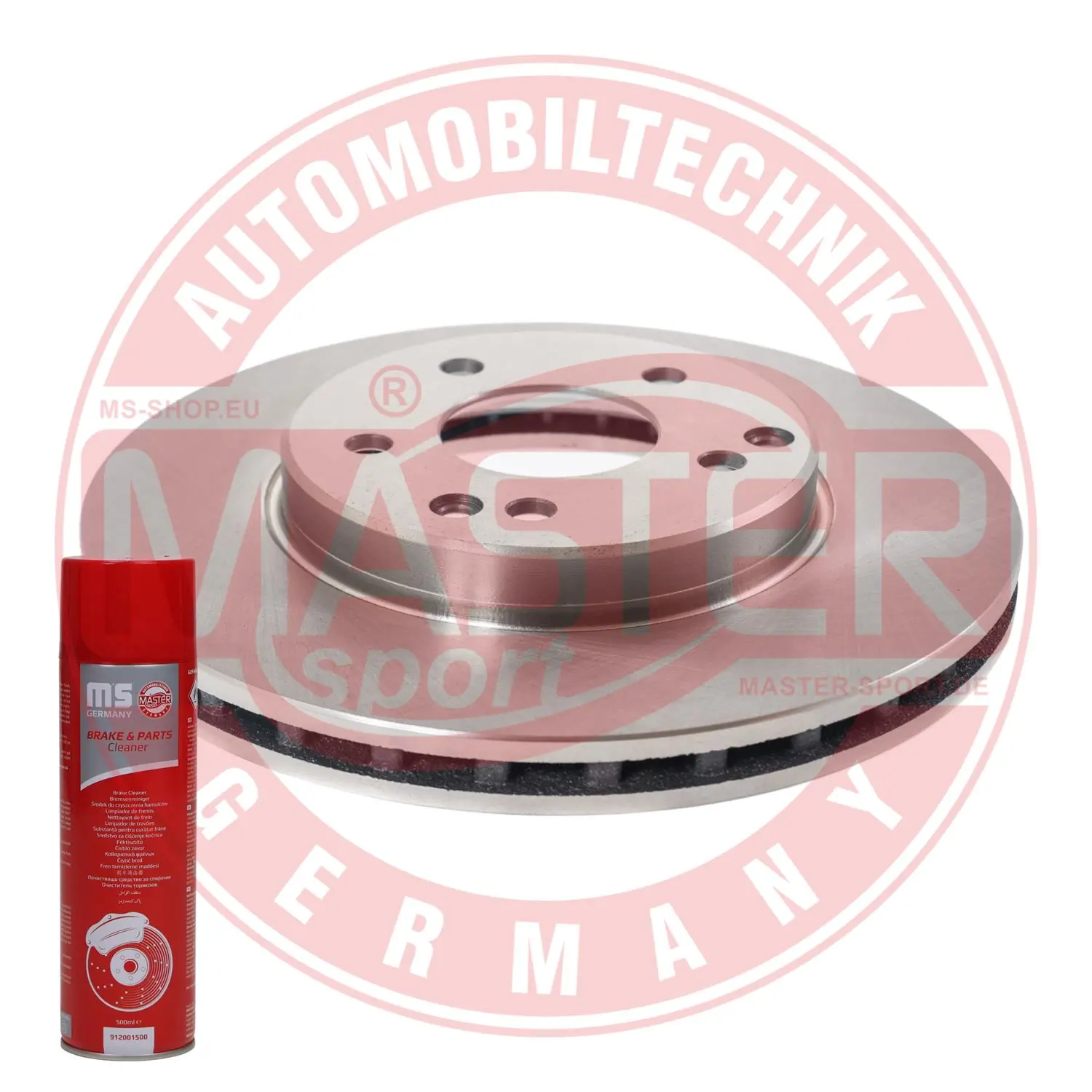 MASTER-SPORT GERMANY féktárcsa - 24012501101-PCS-MSP - TothCarparts