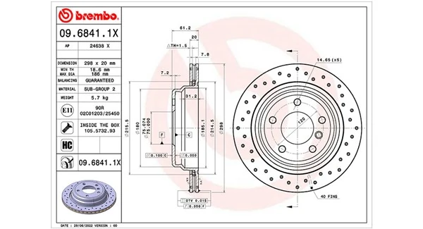 MAGNETI MARELLI féktárcsa - 360406175702 - TothCarparts