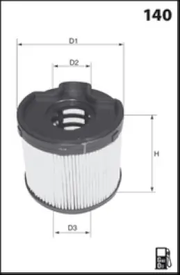 LUCAS Üzemanyagszűrő - LFDE105 - TothCarparts