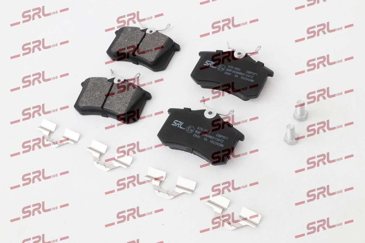 SRLine fékbetétkészlet, tárcsafék - S70-1003 - TothCarparts
