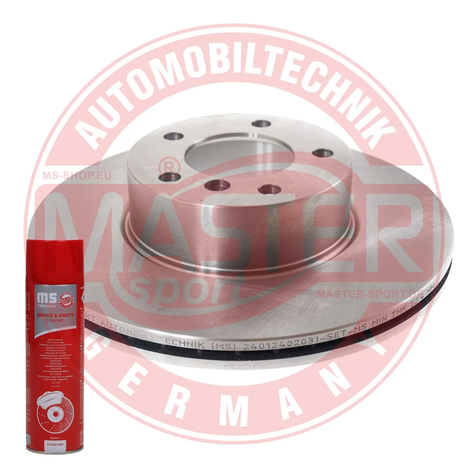 MASTER-SPORT GERMANY féktárcsa - 24012402031-PCS-MSP - TothCarparts