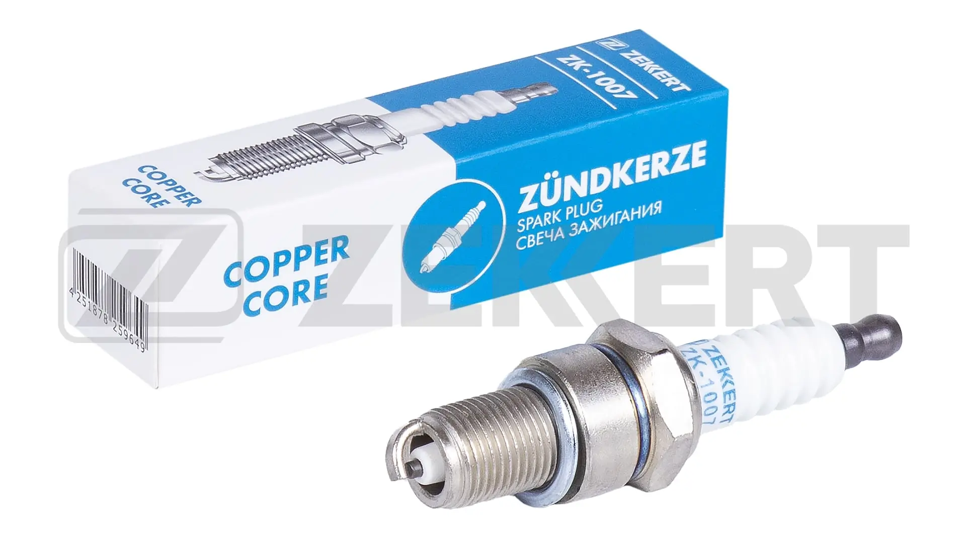 ZEKKERT gyújtógyertya - ZK-1007 - TothCarparts