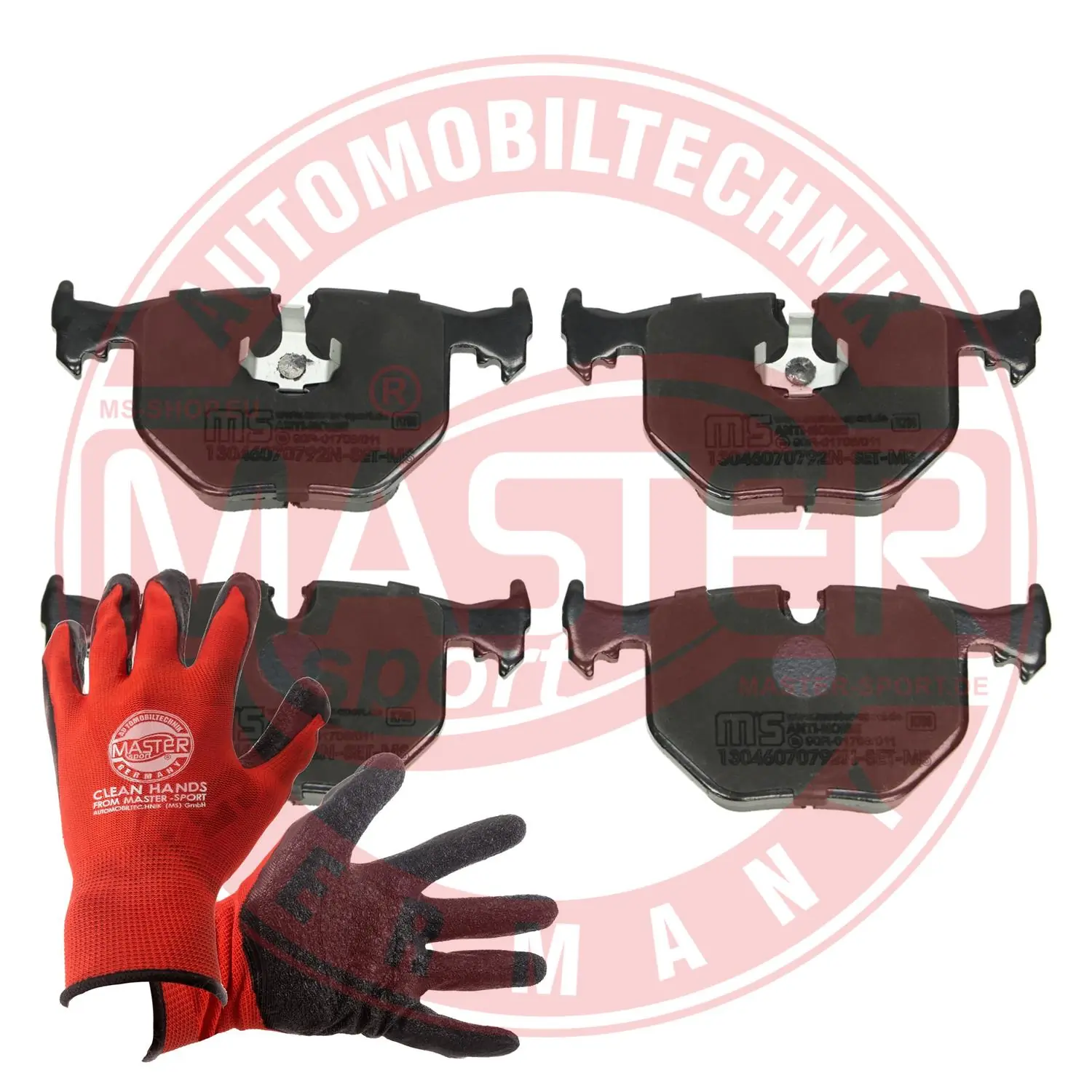 MASTER-SPORT GERMANY fékbetétkészlet, tárcsafék - 13046070792N-SET-MSP - TothCarparts