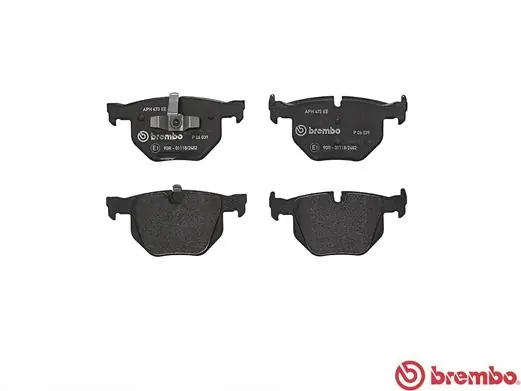A.B.S. fékbetétkészlet, tárcsafék - P 06 039 - TothCarparts