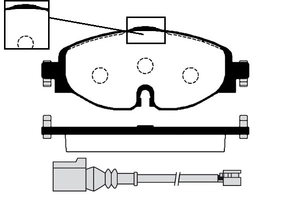 RAICAM fékbetétkészlet, tárcsafék - RA.1001.0 - TothCarparts
