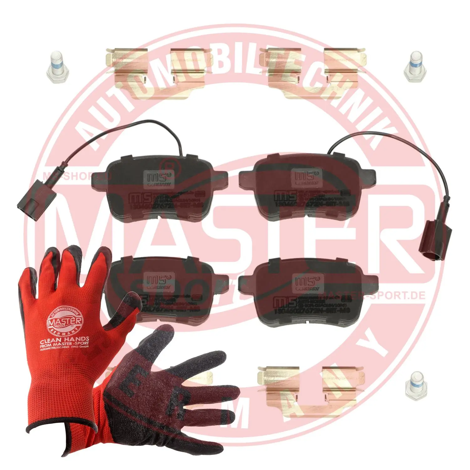 MASTER-SPORT GERMANY fékbetétkészlet, tárcsafék - 13046027672N-SET-MSP - TothCarparts