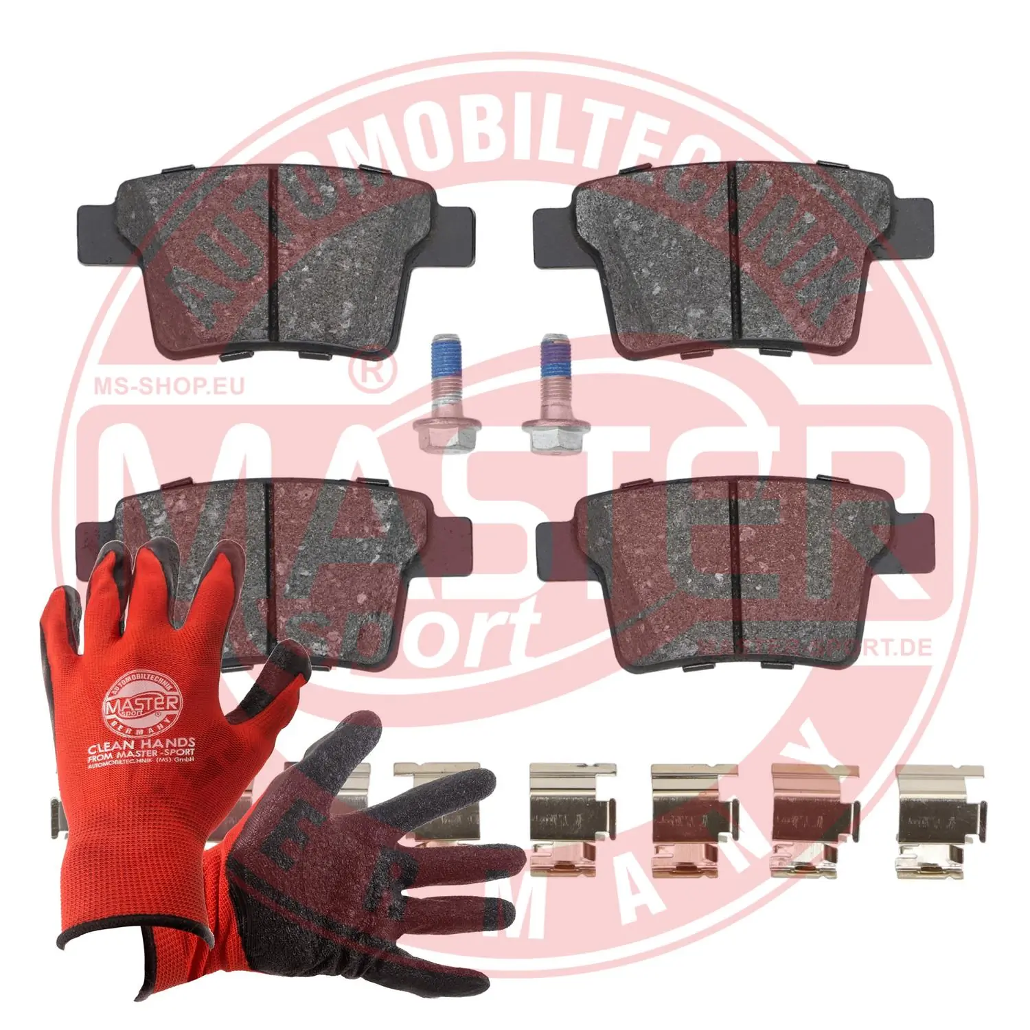MASTER-SPORT GERMANY fékbetétkészlet, tárcsafék - 13046038312N-SET-MSP - TothCarparts