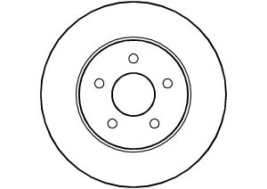 ABTEX féktárcsa - BD929S - TothCarparts