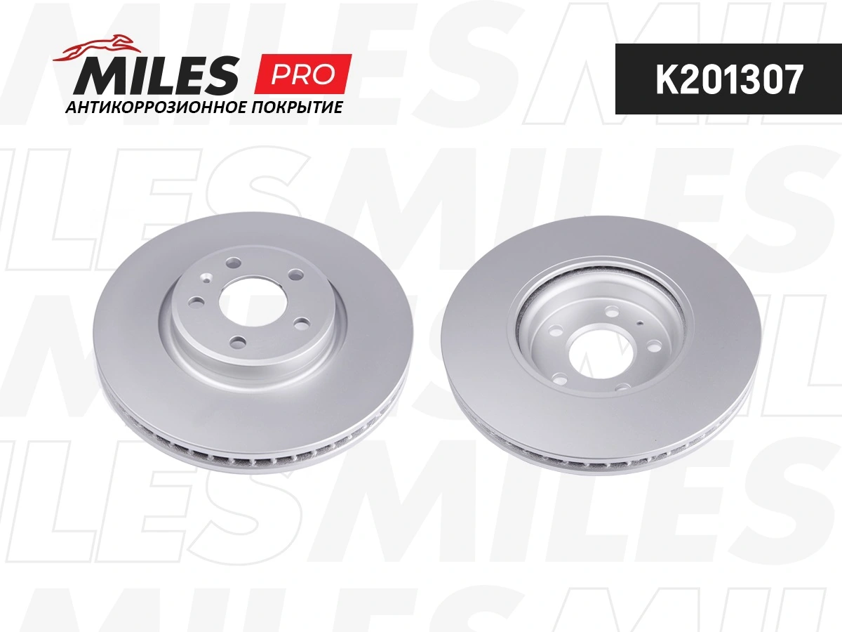 MILES féktárcsa - K201307 - TothCarparts