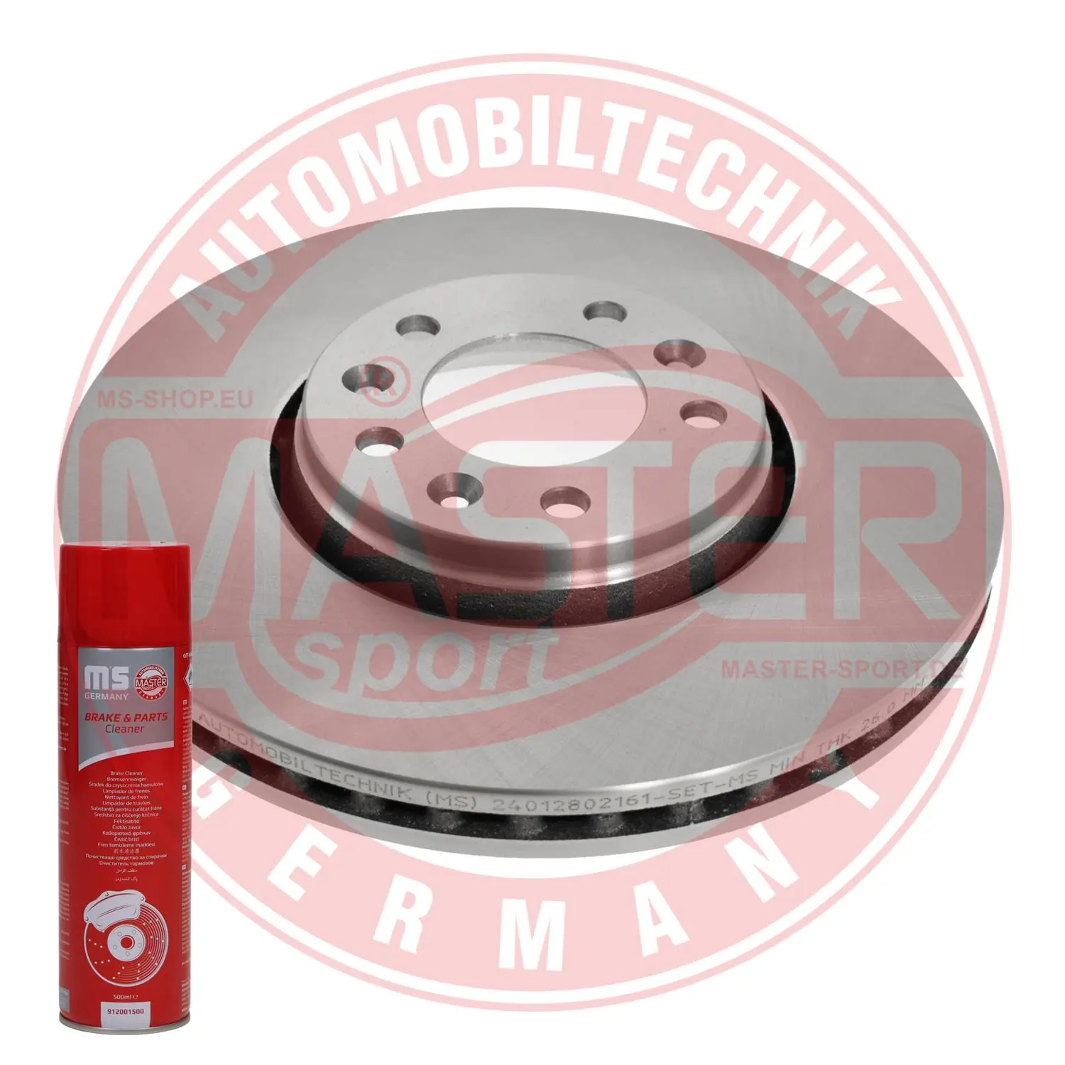 MASTER-SPORT GERMANY féktárcsa - 24012802161-PCS-MSP - TothCarparts