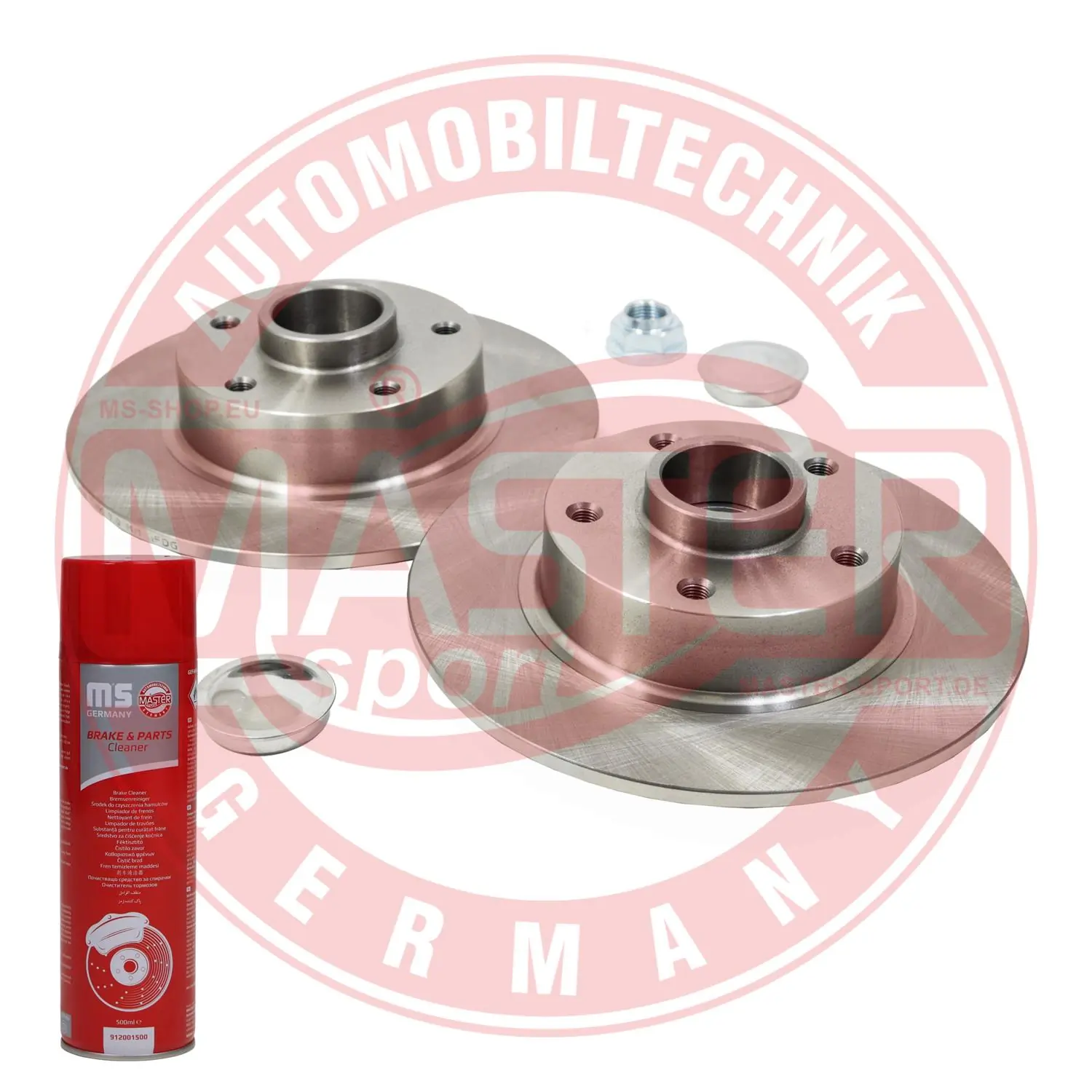 MASTER-SPORT GERMANY féktárcsa - 2401080118B-SET-MSP - TothCarparts