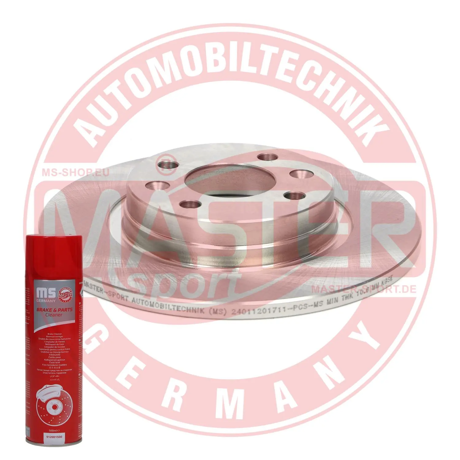 MASTER-SPORT GERMANY féktárcsa - 24011201711-PCS-MSP - TothCarparts