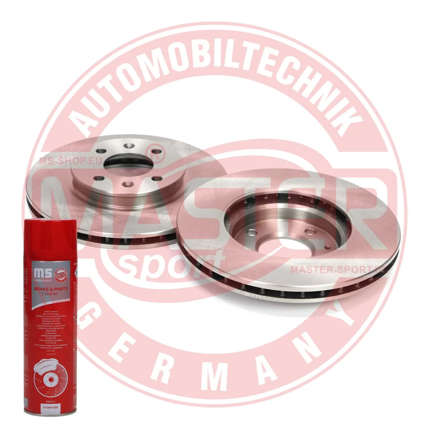 MASTER-SPORT GERMANY féktárcsa - 24011061981-SET-MSP - TothCarparts