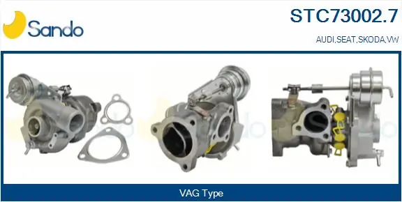 SANDO töltő, feltöltés - STC73002.7 - TothCarparts