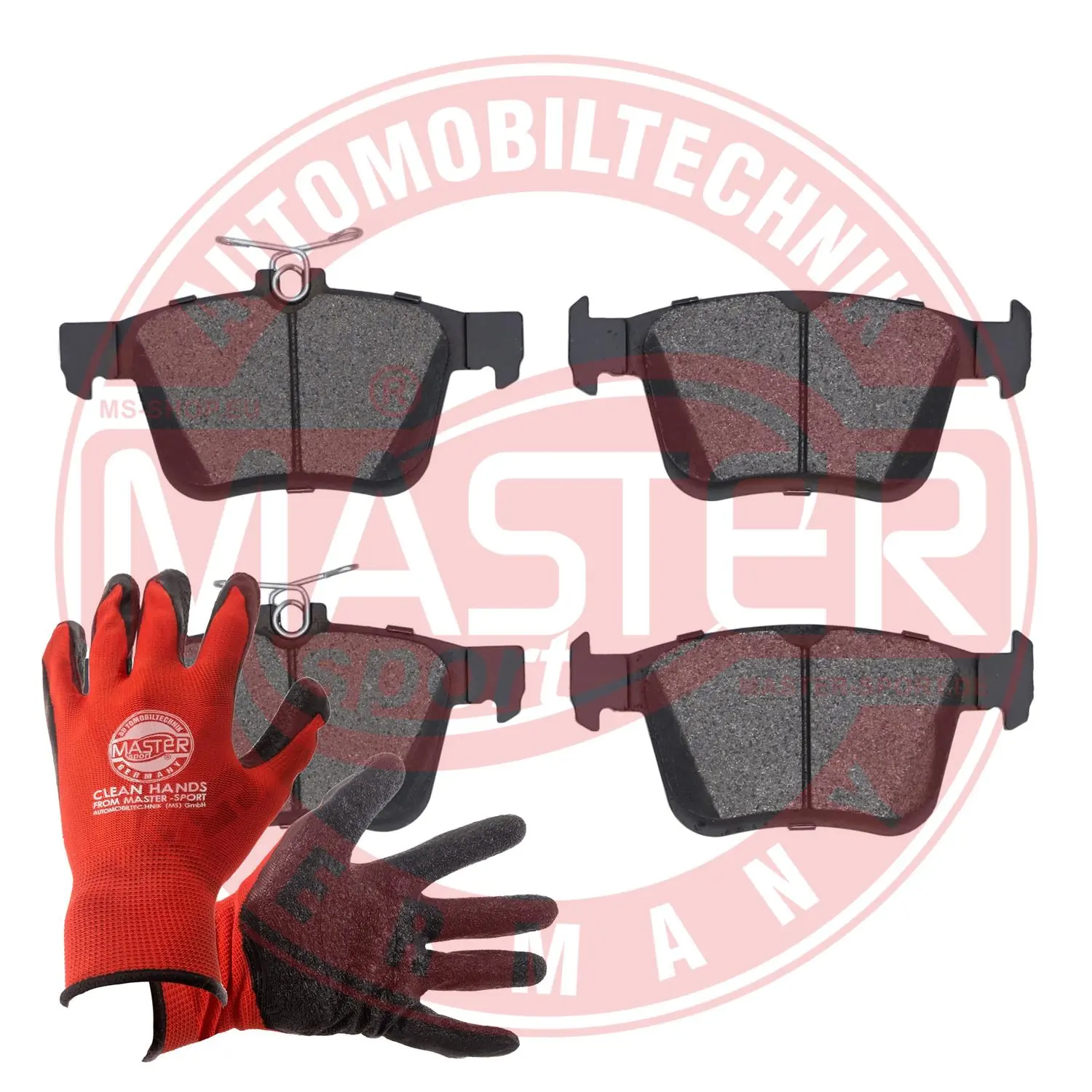 MASTER-SPORT GERMANY fékbetétkészlet, tárcsafék - 13046144342T-SET-MSP - TothCarparts
