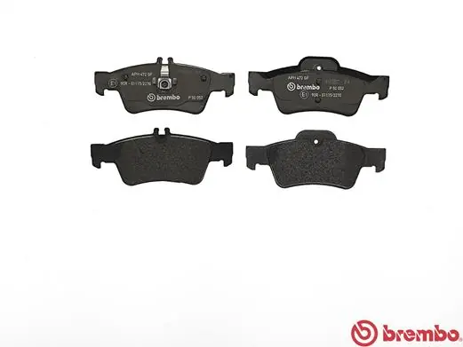 A.B.S. fékbetétkészlet, tárcsafék - P 50 052 - TothCarparts