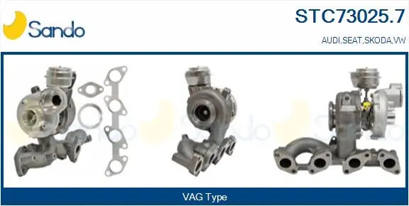 SANDO töltő, feltöltés - STC73025.7 - TothCarparts