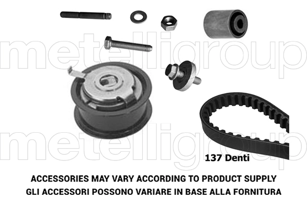 KWP Fogasszíjkészlet - TW361 - TothCarparts