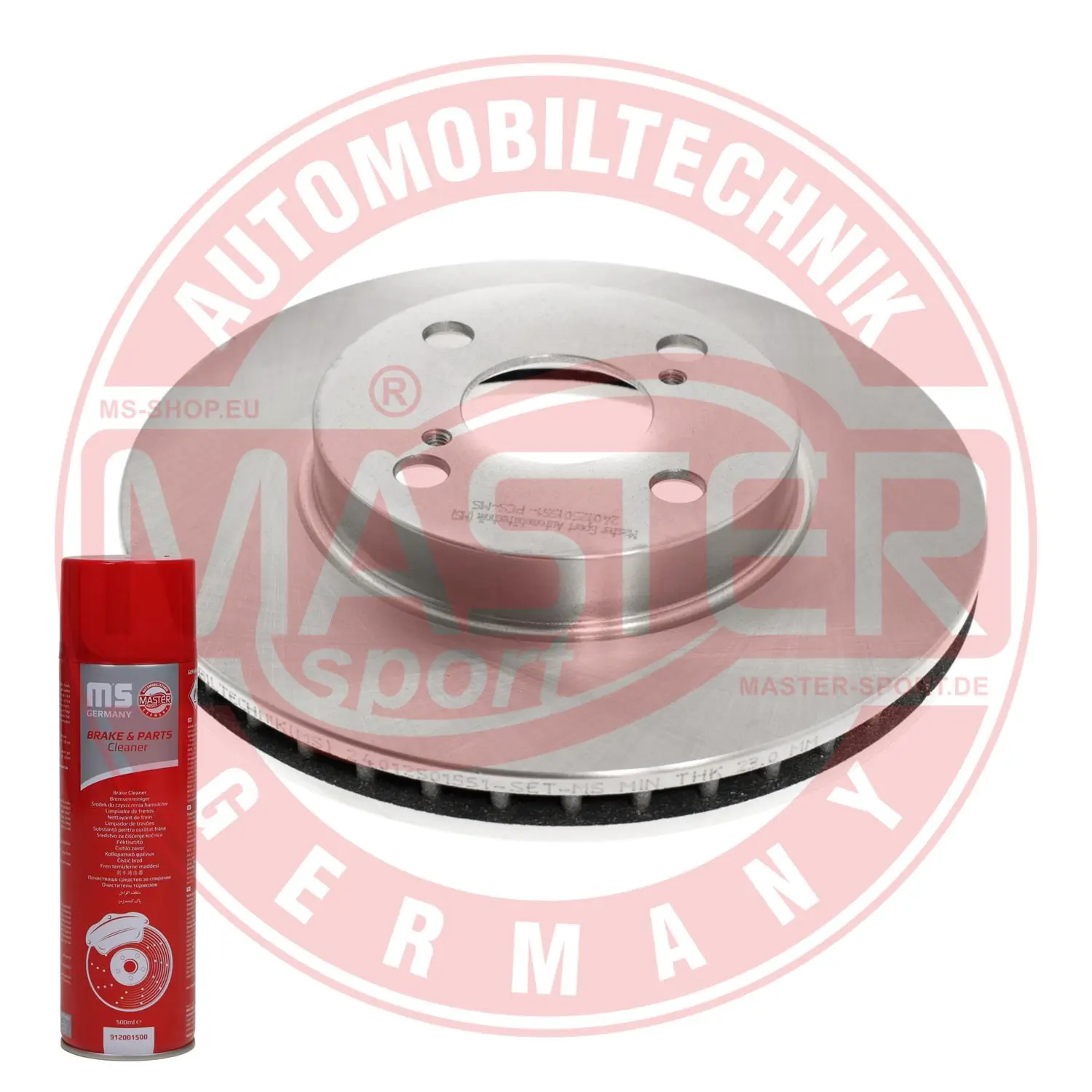 MASTER-SPORT GERMANY féktárcsa - 24012501551-PCS-MSP - TothCarparts