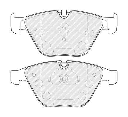 FERODO fékbetétkészlet, tárcsafék - FDB5352 - TothCarparts