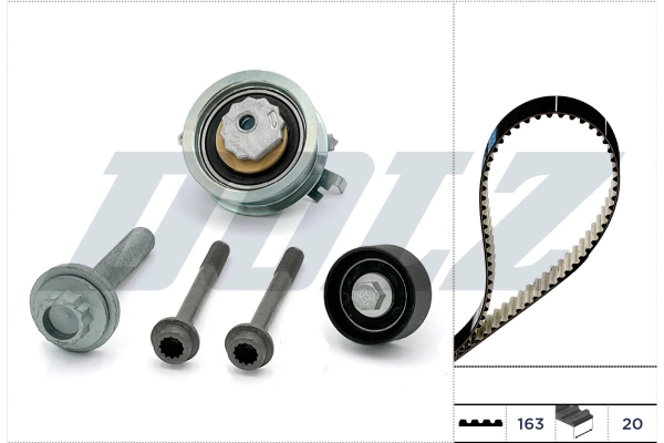 DOLZ Fogasszíjkészlet - SKD255 - TothCarparts