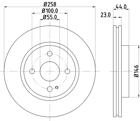 DON féktárcsa - PCD18762 - TothCarparts