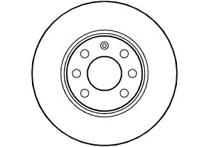 ABTEX féktárcsa - BD888V - TothCarparts