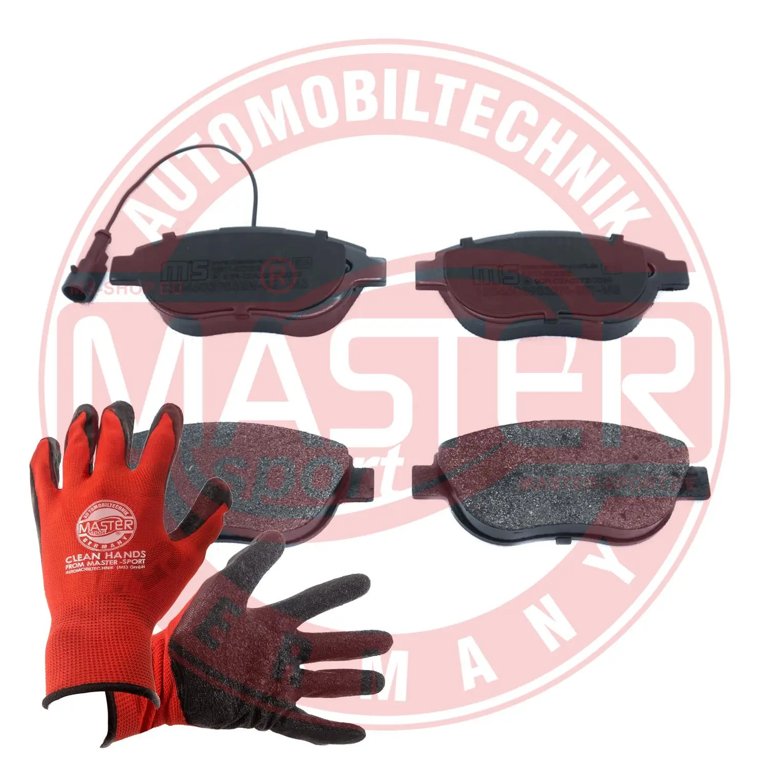 MASTER-SPORT GERMANY fékbetétkészlet, tárcsafék - 13046039832N-SET-MSP - TothCarparts