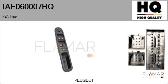 FLAMAR kapcsoló, ablakemelő - IAF060007HQ - TothCarparts