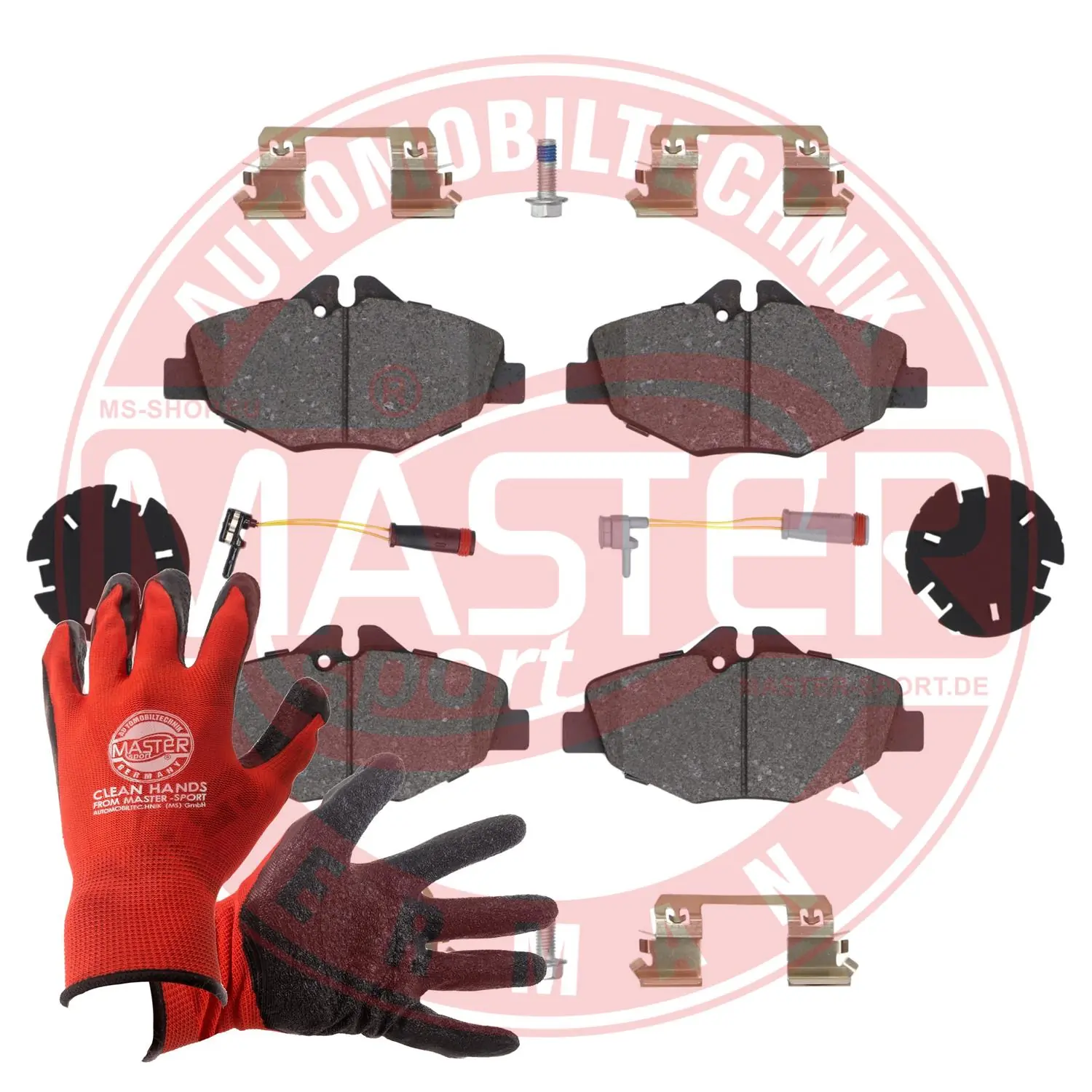 MASTER-SPORT GERMANY fékbetétkészlet, tárcsafék - 13046039992N-SET-MSP - TothCarparts