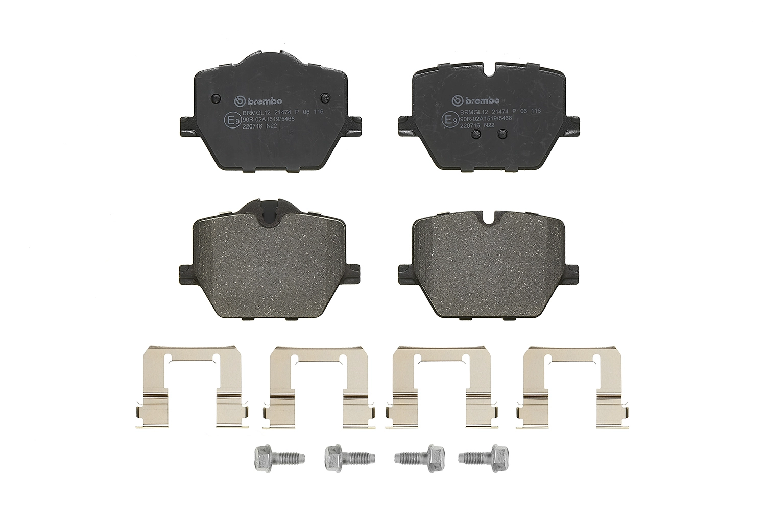A.B.S. fékbetétkészlet, tárcsafék - P 06 116 - TothCarparts