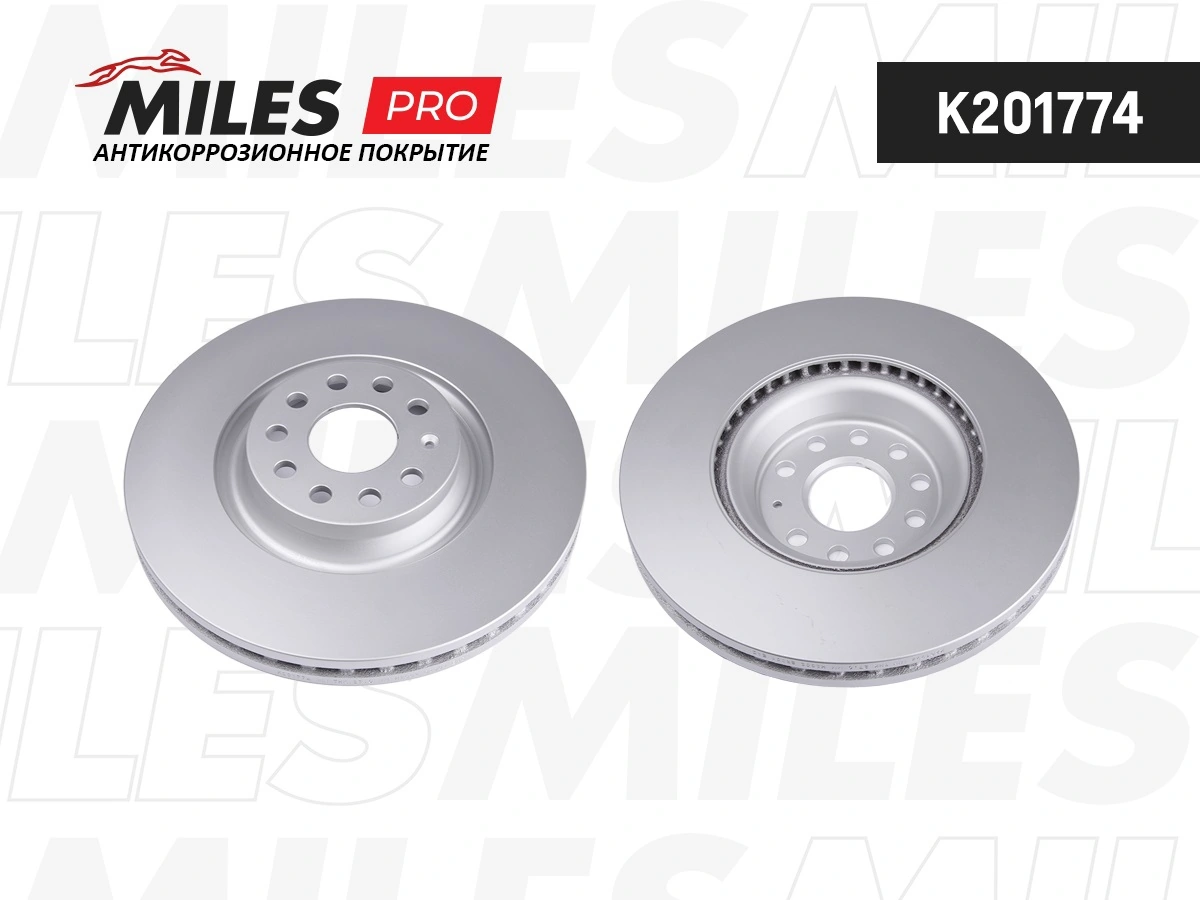 MILES féktárcsa - K201774 - TothCarparts