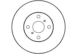 ABTEX féktárcsa - BD1191V - TothCarparts