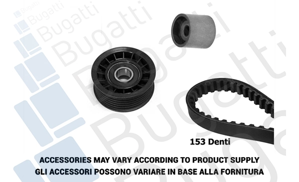 BUGATTI Fogasszíjkészlet - BKCD0624 - TothCarparts
