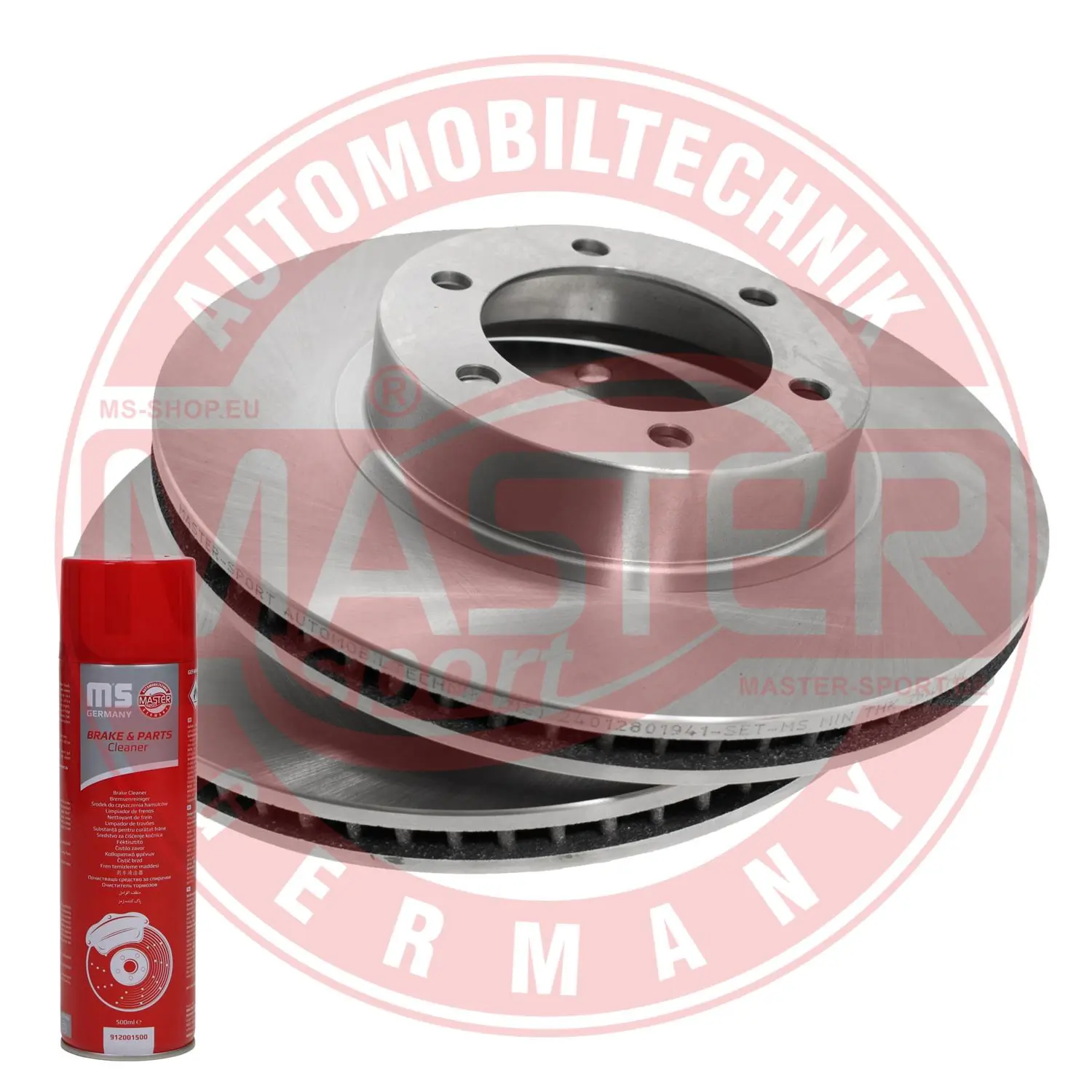 MASTER-SPORT GERMANY féktárcsa - 24012801941-SET-MSP - TothCarparts