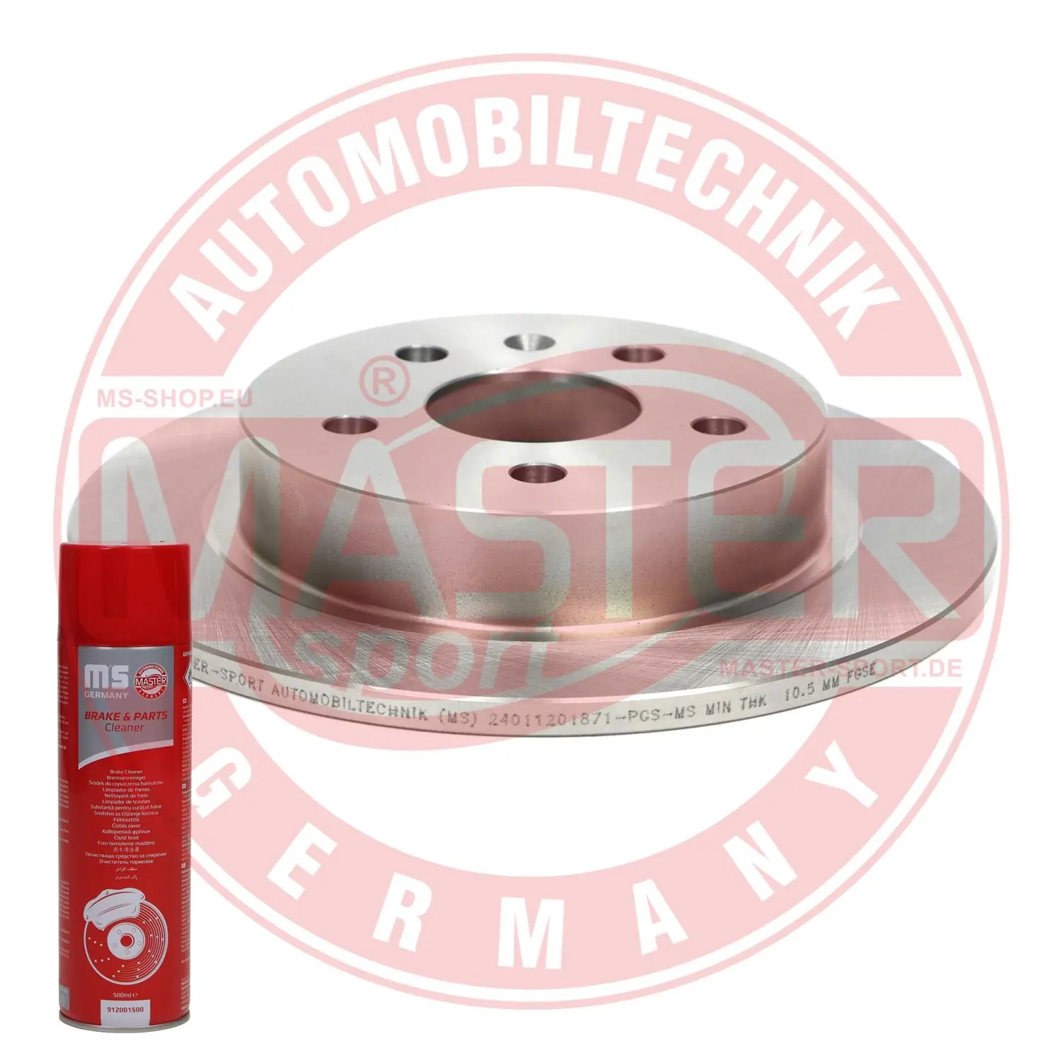 MASTER-SPORT GERMANY féktárcsa - 24011201871-PCS-MSP - TothCarparts