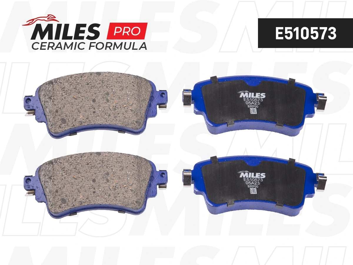 MILES fékbetétkészlet, tárcsafék - E510573 - TothCarparts