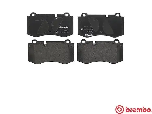 A.B.S. fékbetétkészlet, tárcsafék - P 50 074 - TothCarparts