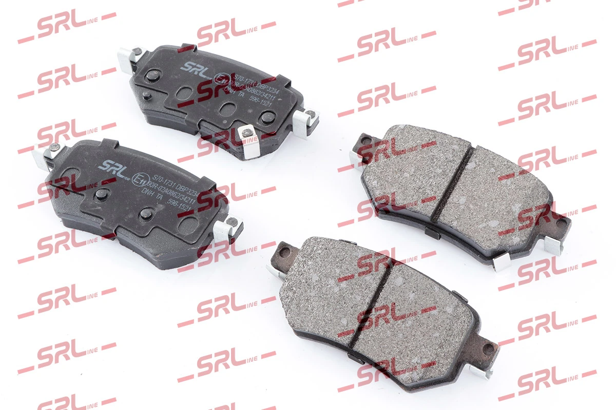 SRLine fékbetétkészlet, tárcsafék - S70-1731 - TothCarparts