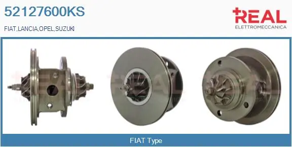 REAL Törzscsoport, turbótöltő - 52127600KS - TothCarparts