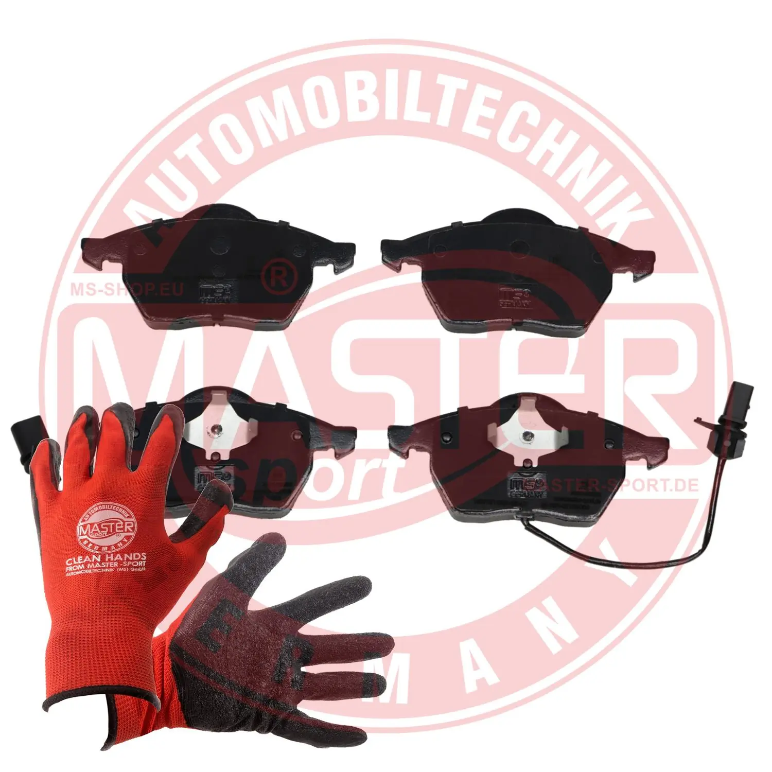 MASTER-SPORT GERMANY fékbetétkészlet, tárcsafék - 13046071102N-SET-MSP - TothCarparts