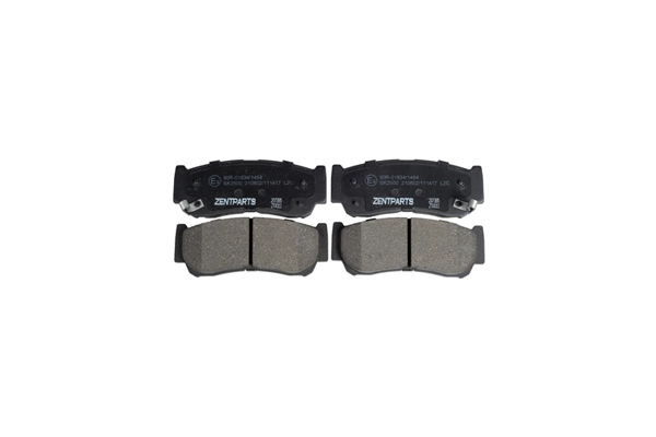 ZentParts fékbetétkészlet, tárcsafék - Z07385 - TothCarparts